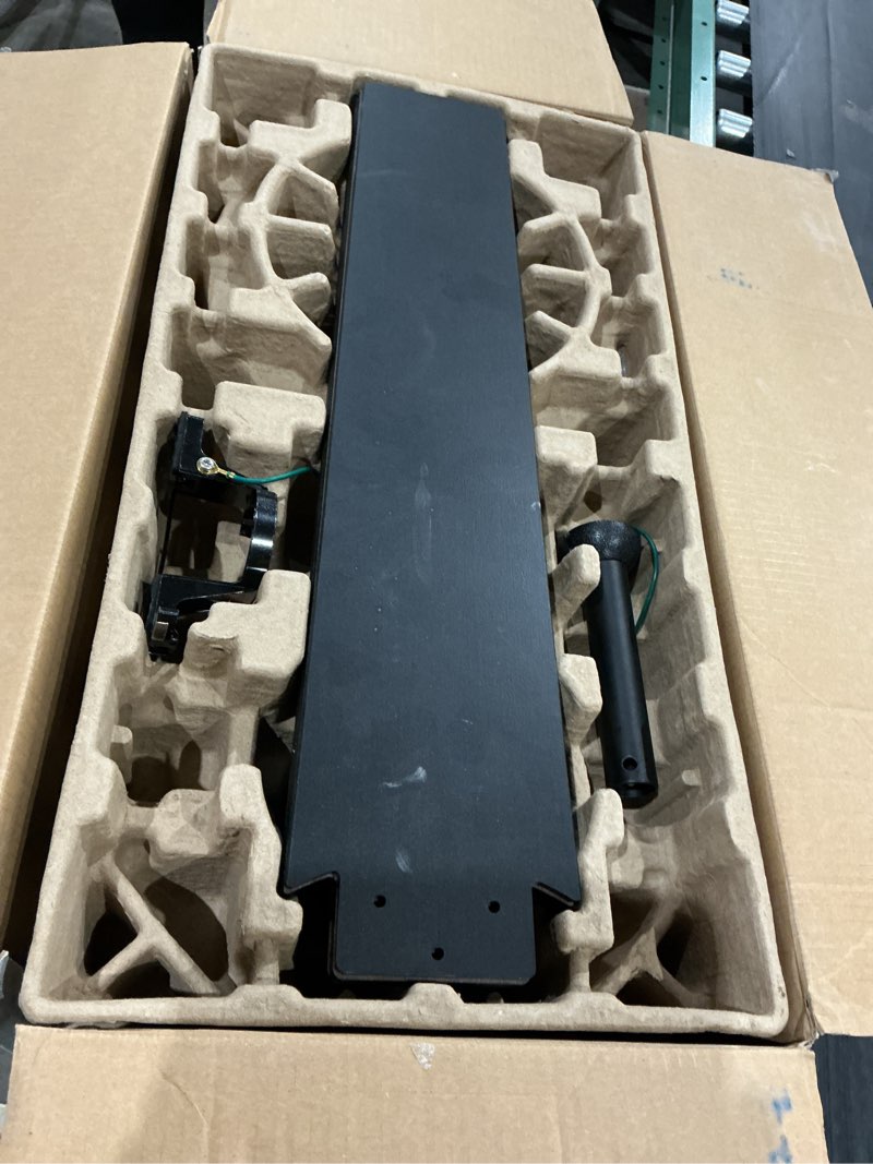 Condition photo showing Good Condition for harbr breeze sunport easy2hang 52-in color-changing integrated led outdoor matte black with matte blades ceiling fan with light