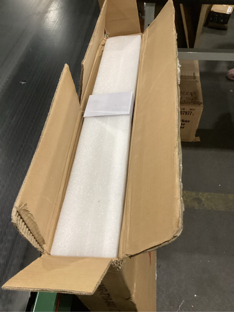 LED Bathroom Mirror with Lights, 36"×24.8" Half Moon Led Vanity Mirror for Wall, Large Light Up Bath