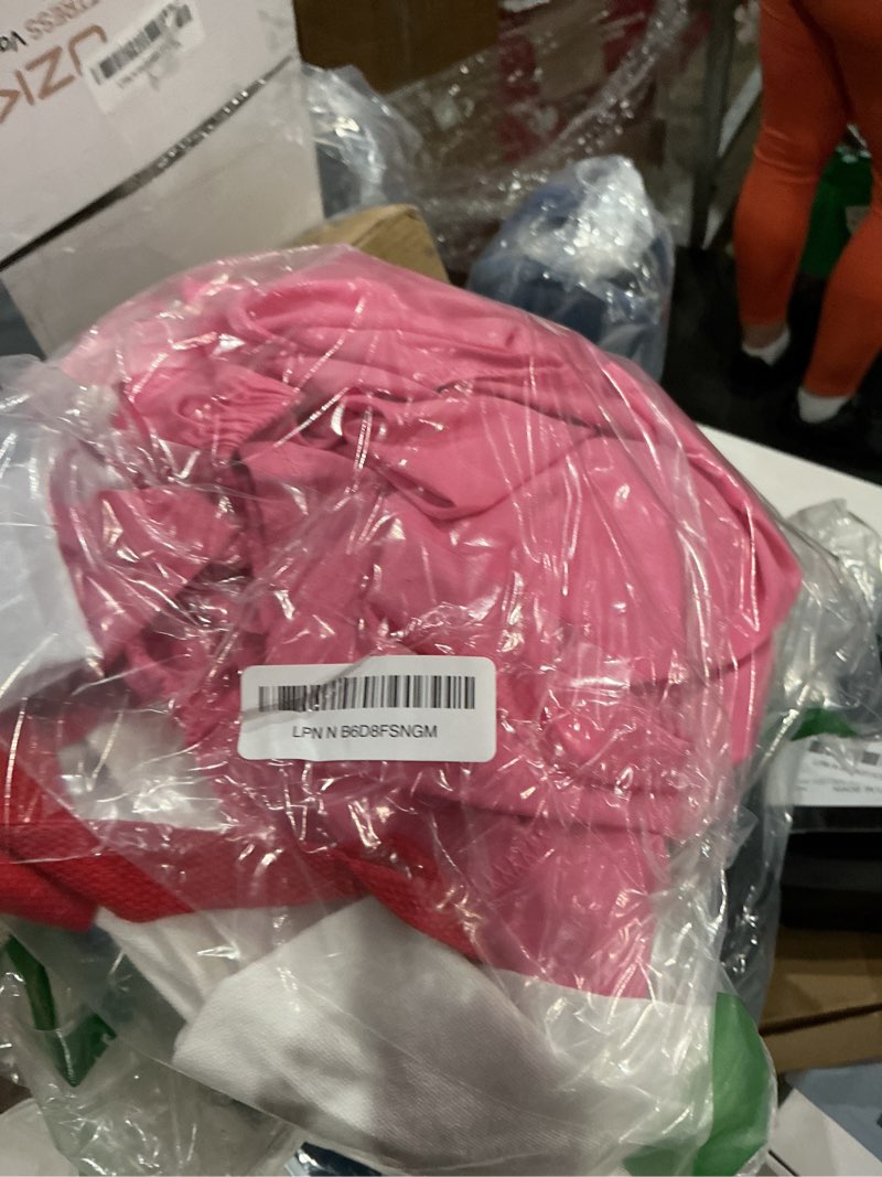 Condition photo showing Good Condition for 12 pcs doctor costume for kids,scrubs with lab coat/nurse costume kids set,girls boys doctor career day costumes pink 4-5 years