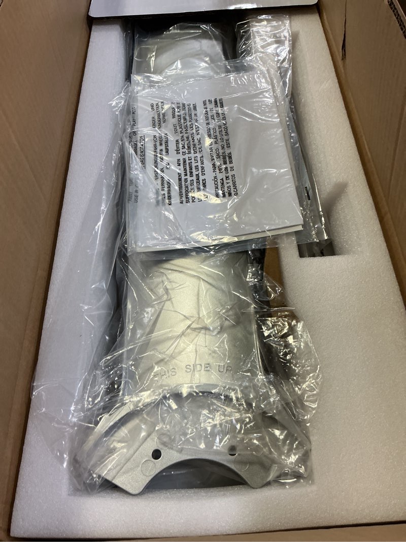 Condition photo showing Good Condition for 52 inch modern silver ceiling fan with lights remote control, quiet dc motor/dimmable 3 color led/6 speed high cfm/3 blade indoor ceiling fans for bedroom/living room silver standard