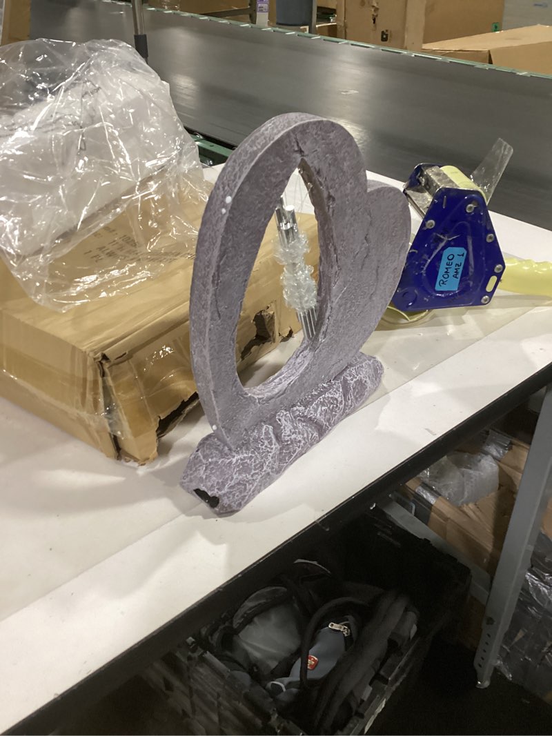 Roman Your Memory Treasure Within Heart 12 Inch Resin Stone Garden Chime Figurine