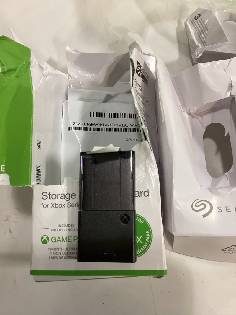 Condition photo showing New/Like New for Seagate Storage Expansion Card for Xbox Series X|S 1 TB Solid State Drive - NVMe Expansion SSD for Xbox Series X|S (STJR1000400) 1TB Xbox SSD Expansion
