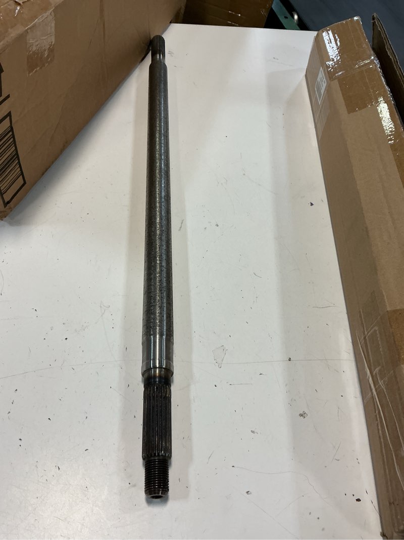 Condition photo showing As Is for drive up golf cart rear splined axle shaft for ezgo txt electric 1994-2013 driver side oem 20377-g11
