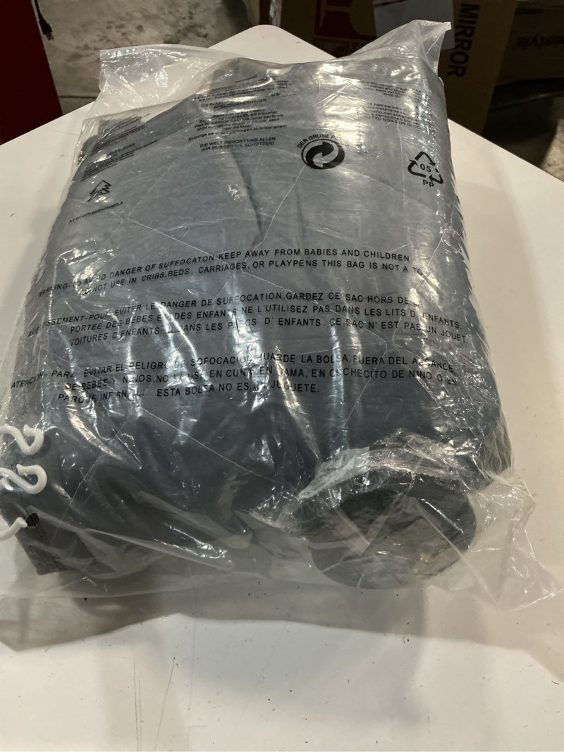 Condition photo showing New/Like New for winter magnetic thermal door cover for 36x84 inch door, heavy duty oxford cotton insulated door blanket, windproof thermal door curtain for home, patio, basement, kitchen entryways