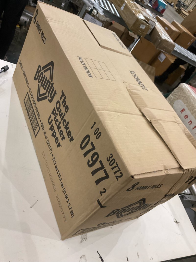 bounty paper towels 8 family rolls