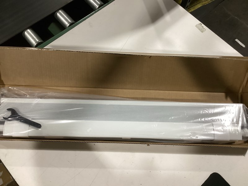 Condition photo showing New/Like New for lazblinds no tools no drill cordless cellular shades, blackout light blocking honeycomb shades for home, thermal insulation blinds for windows, 27" w x 72" h, white blackout-white 27" w x 72" h