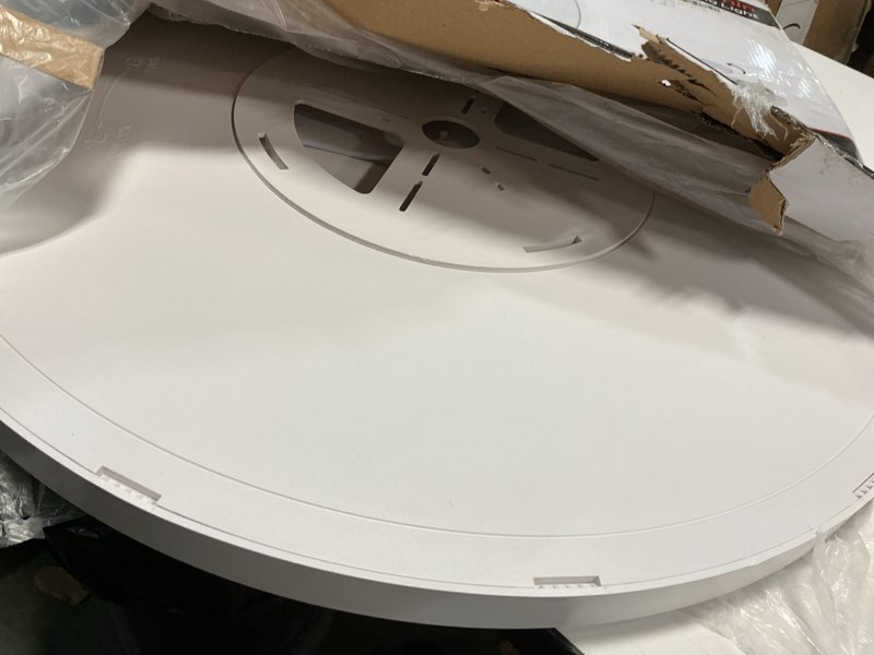 Condition photo showing Good Condition for 24 Inch Flush Mount Ceiling Light, 56W 5600 lm Ceiling Light Fixture with 3 CCT Selectable 3000K/4000K/ 6500K(Wall Switch Control), Slim Round Surface Mount LED Light Fixture for Kitchen Bedroom 24inch