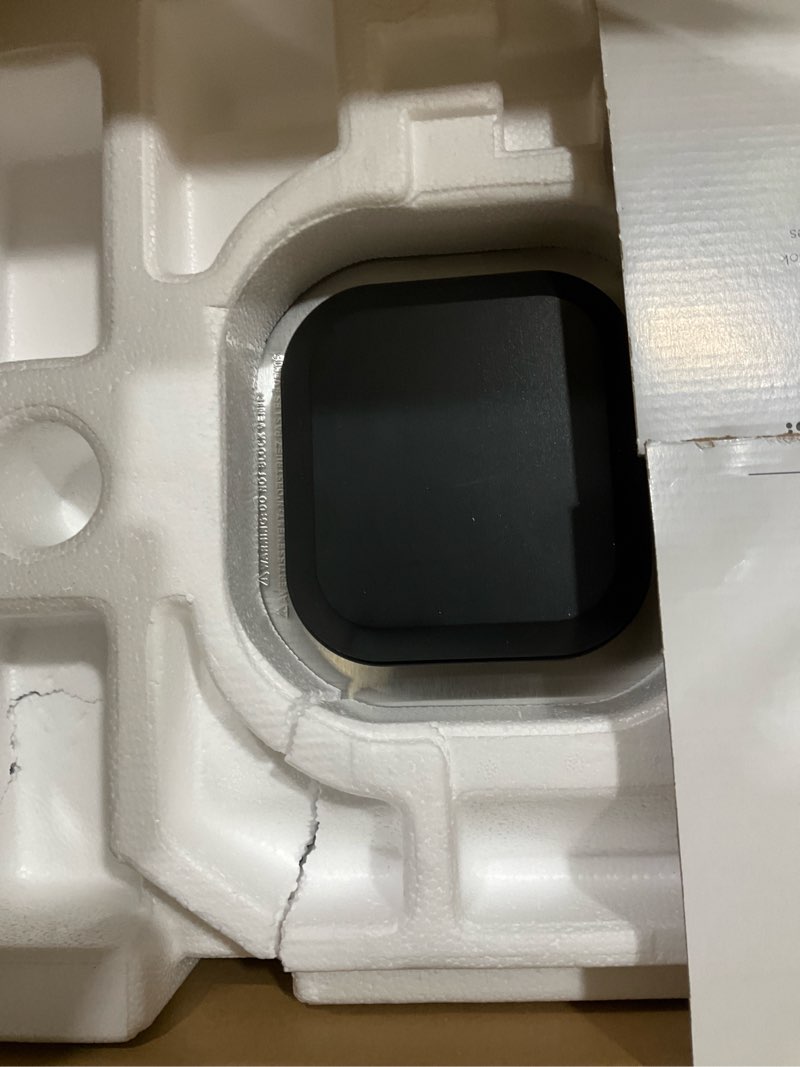 Condition photo showing As Is for foodii indoor grill & air fryer: smokeless 4-in-1 appliance for grilling, roasting, baking, air frying- dishwasher safe parts