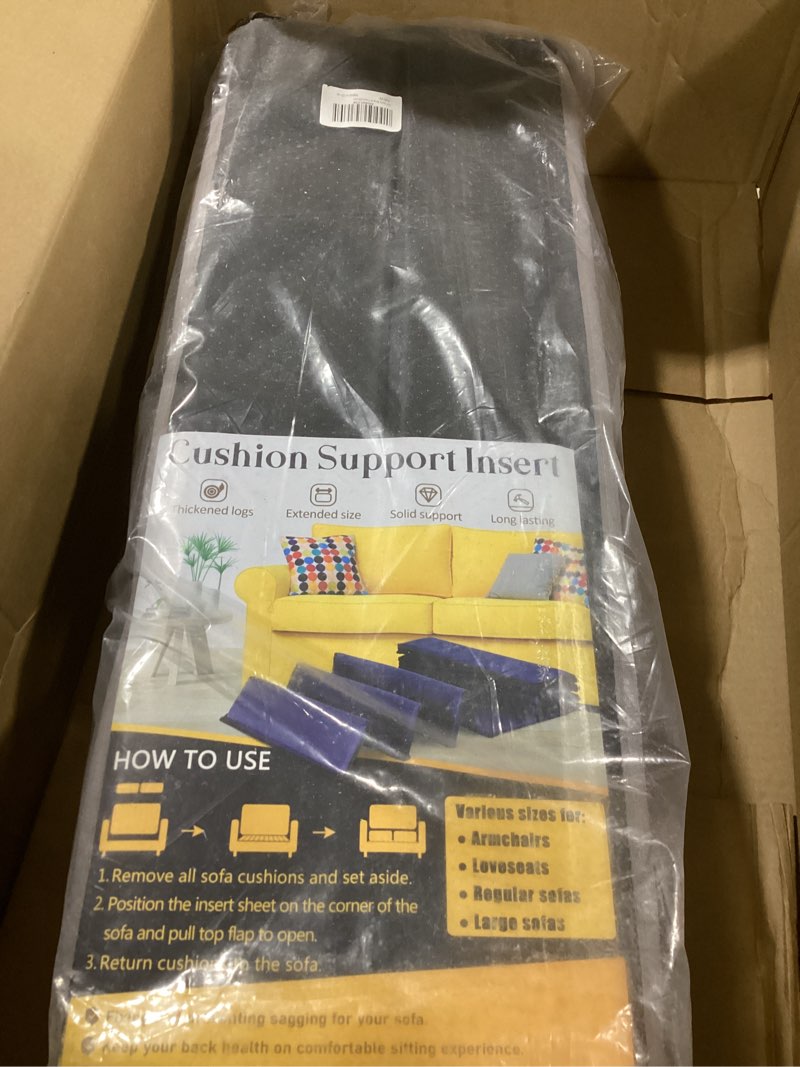 laveve heavy duty couch cushion support board for sagging sofa, 25''x 45'' & 25''x70'' extra thick solid wood under couch insert with anti-slip dots, repair sagging spring sofa cushions 70"x25" & 45"x25"- sectional couch