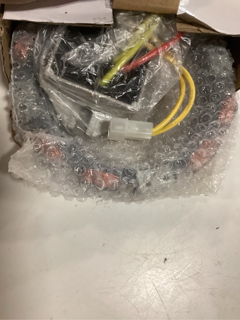 Condition photo showing New/Like New for 592830 stator alternator with 845907 voltage regulator fit for 394890 393374 691185 696458 691064 john d d150 d170 gt235 s2546 s2046 sst18 x330 z225 z465 z625 z665 cub gmt085 lawn mower