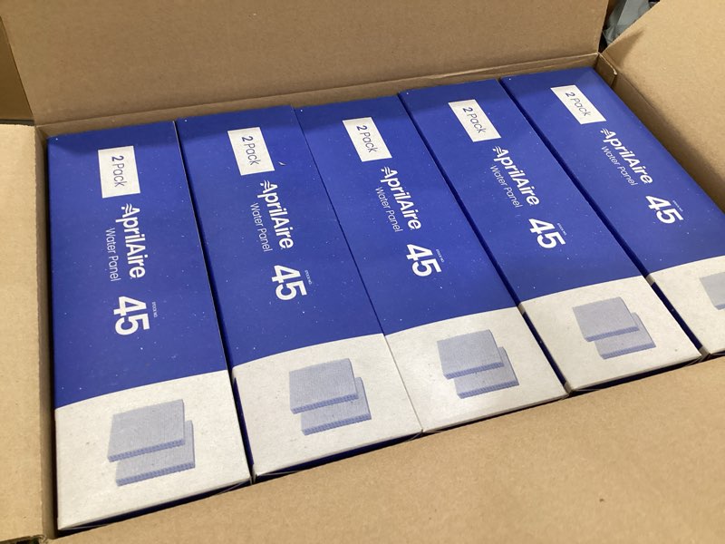 Condition photo showing New/Like New for aprilaire 45 water panel humidifier filter replacement for aprilaire whole-house humidifier models 400, 400a, 400m (pack of 5)water panel / humidifier filter 2
