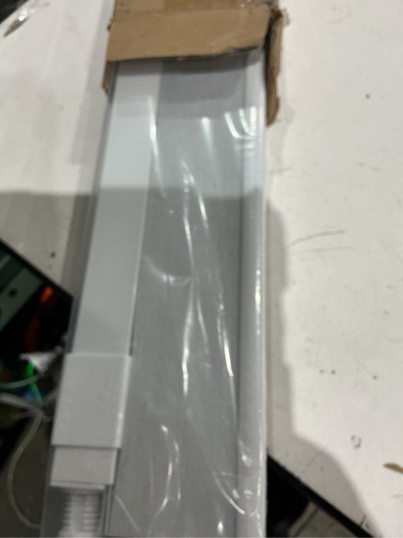 Condition photo showing Good Condition for lazblinds cordless cellular shades, no tools no drill blackout honeycomb shades pleated blinds for windows, 31'' w x 72'' h, silver white blackout-silver white 31'' w x 72'' h