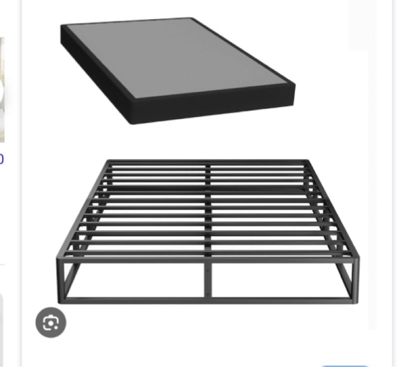 10 inch metal box spring with frabric cover, easy assembly