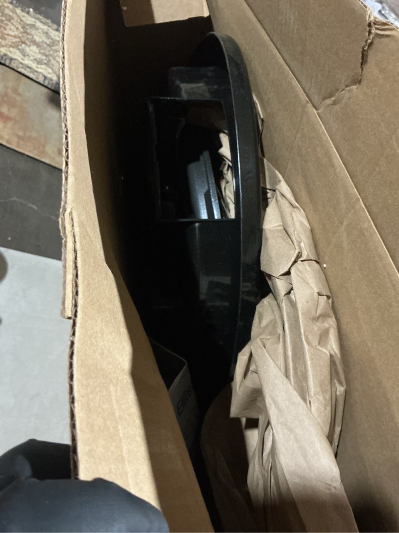 Condition photo showing As Is for Elite Gourmet EMG-980B Smokeless Electric Tabletop Grill Nonstick, 6-Serving, Dishwasher Safe Removable Grilling Plate, Grill Indoor, Tempered Glass Lid, Adjustable Temperature, 14" Black