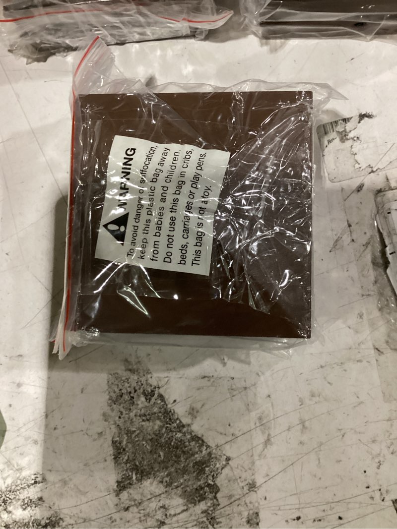 Condition photo showing New/Like New for greenlighting 4x4 aluminum pyramid post cap cover (brown 3 pack) fits 4x4 nominal wood (true 3.5 x 3.5) powder coated matte outdoor caps cover, fence, decking, waterproof  3 pack brown 4x4