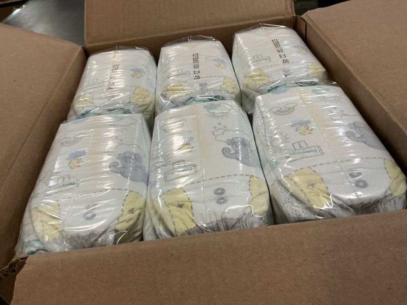 Condition photo showing New/Like New for Pampers Swaddlers Diapers, Size 1 (8-14 lbs), 198 Count, Absorbent, Keeps Baby Dry and Comfortable, Skin Safe Disposable Baby Diaper (Packaging May Vary) Size 1 198