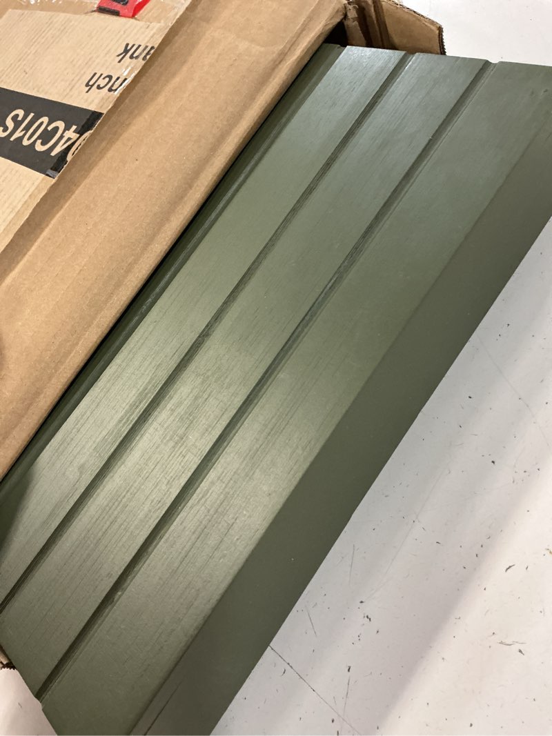 Condition photo showing Good Condition for songmics shoe rack bench, 3-tier bamboo shoe storage organizer, entryway bench, holds up to 286 lb, 11.3 x 27.6 x 17.8 inches, for entryway bathroom bedroom, forest green ulbs004c01 27.6"w forest green