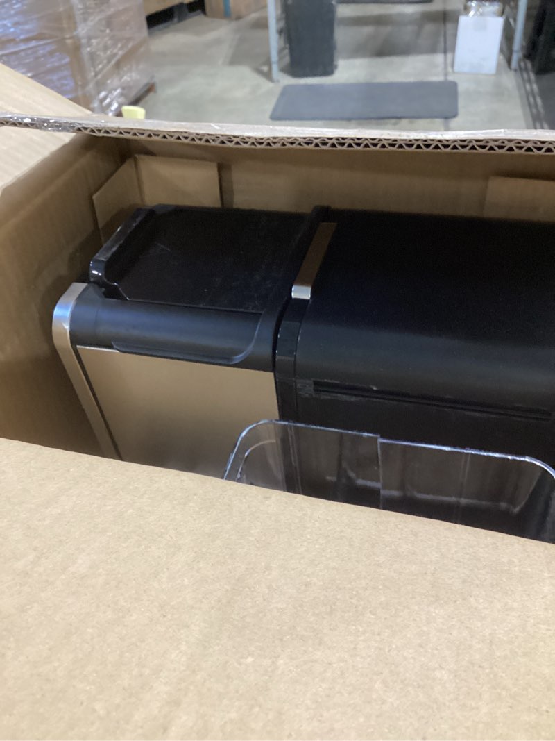 Condition photo showing As Is for Ninja Hot and Iced Coffee Maker, Single Serve Coffee Maker and Drip Coffee Machine, DualBrew Pro Specialty 12-Cup with K-Cup Combo, Includes Permanent Filter, CFP307 Frother + Permanent Filter