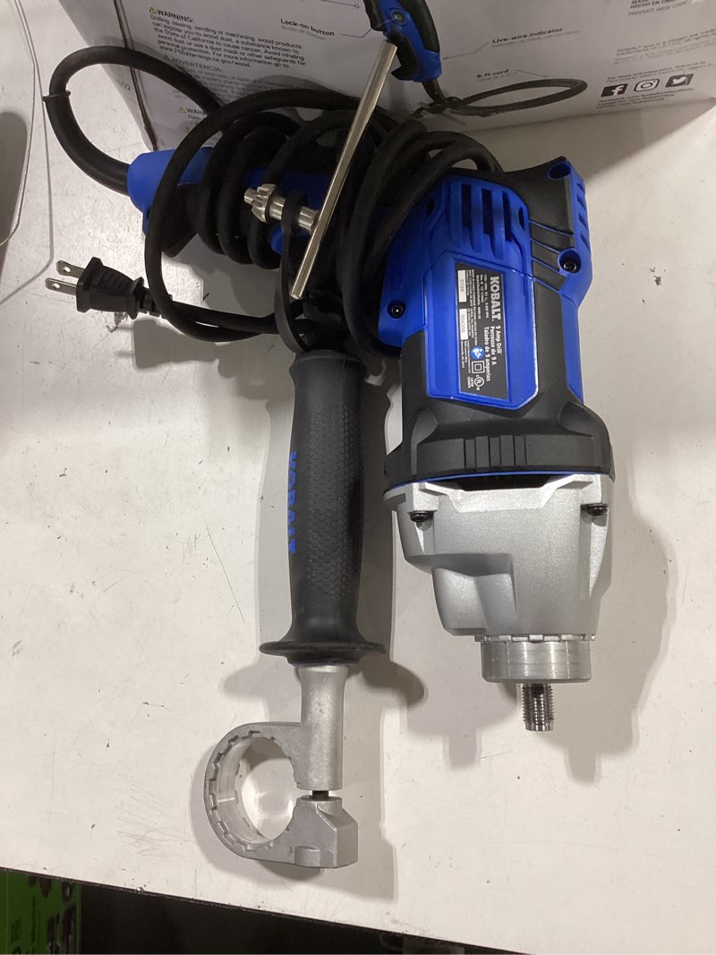Condition photo showing As Is for kobalt 1/2-in keyed drill
