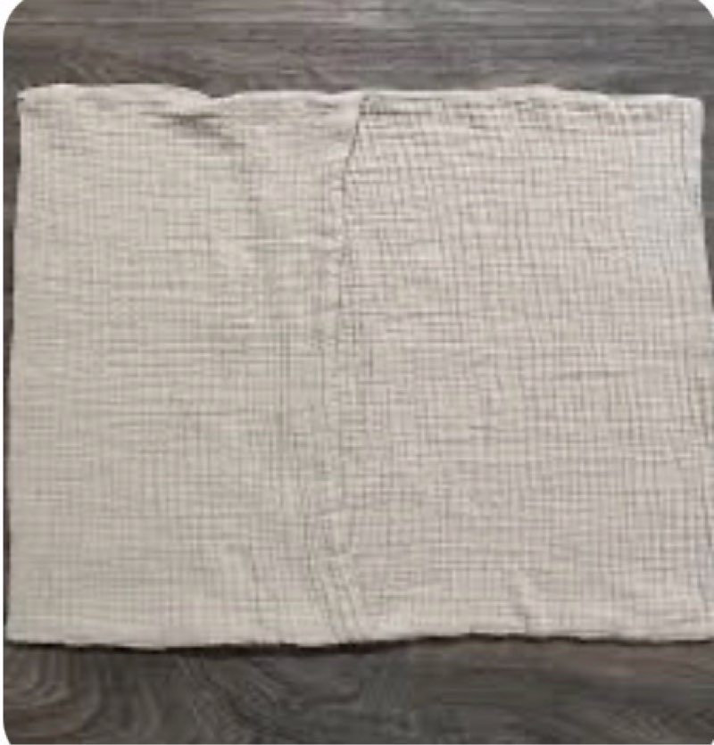 Quince Organic Airy Gauze Sham Set in Dune 20” x 36”