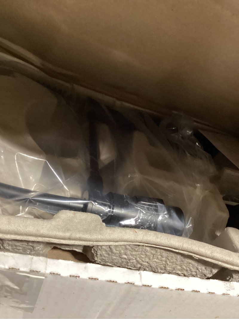 Condition photo showing Good Condition for Delta Antoni Pro Style Commercial Kitchen Faucet with Pull Down Sprayer, Single Hole Matte Black Kitchen Sink Faucet, Single Handle, Matte Black 18803-BL-DST