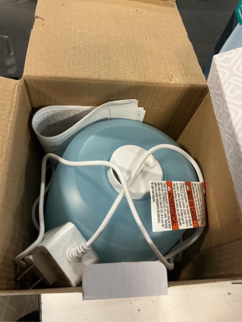 Condition photo showing As Is for safety 1st everyday compact cool mist humidifier, blue