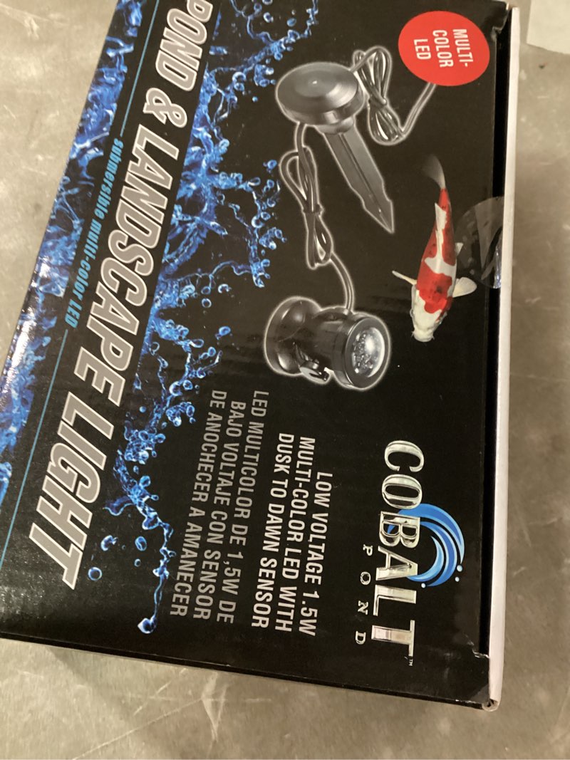 Condition photo showing New/Like New for Cobalt Aquatics Pond and Landscaping LED Light