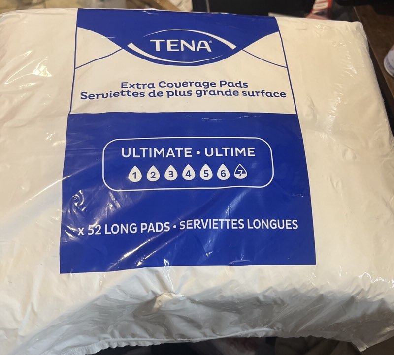 TENA Sensitive Care Maximum Absorbency Incontinence Pad for Women, 48Ct