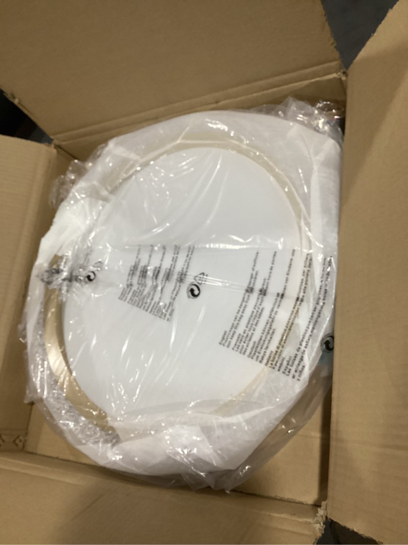 Condition photo showing Good Condition for uofus 19.68inch large gold flush mount ceiling light 75w modern round led ceiling light fixture 3000k-6000k super bright circle ceiling lamp for living room dining room bedroom kitchen bathroom