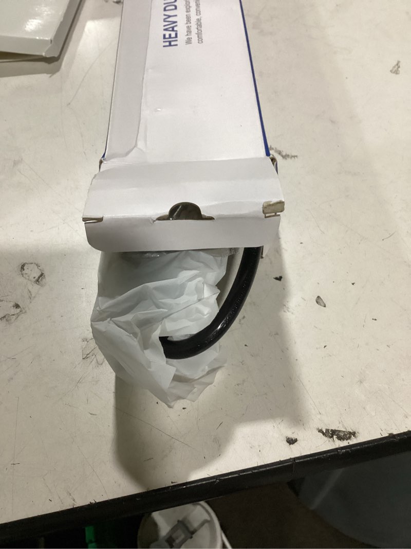Condition photo showing New/Like New for hhsoet metal wide spaced power strip, 8 outlets, black, 1200j surge protector, 15a, 125v, 60hz, 1875w 10ft 1 pack