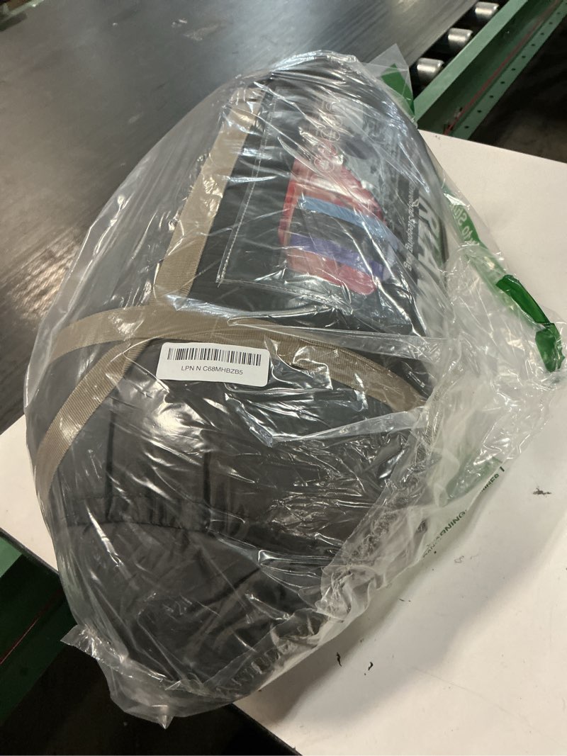 Condition photo showing Good Condition for farland sleeping bags 30? for adults teens kids with compression sack portable and lightweight for 3-4 season camping, hiking,waterproof, backpacking and outdoors dark grey (l zip) medium(87"x 29.5")
