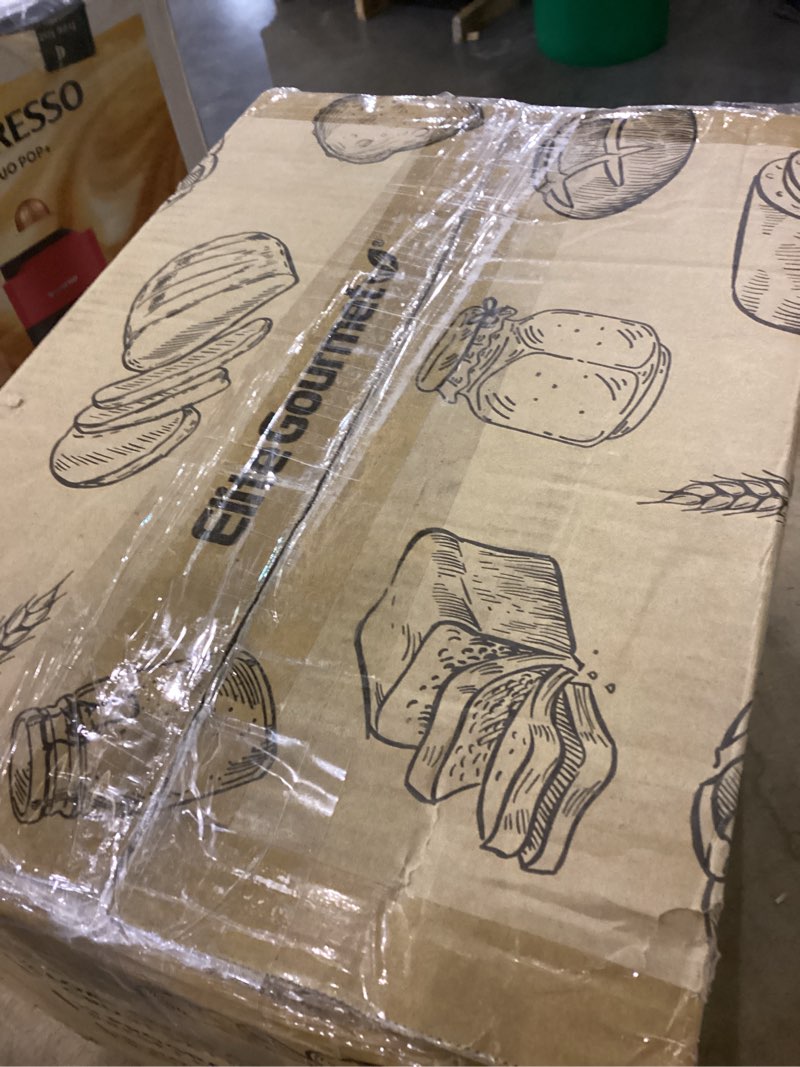 Condition photo showing As Is for Elite gourmet bread maker