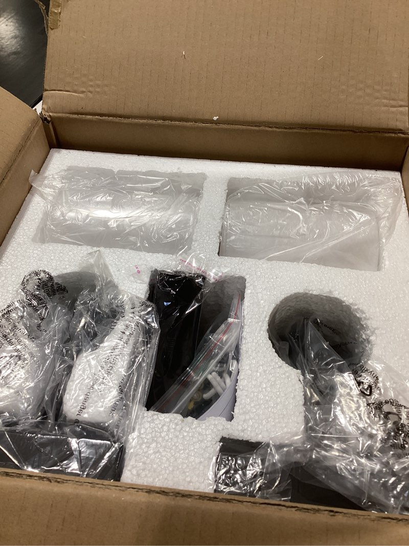 Condition photo showing Good Condition for Battery Operated Wall Sconce Set of 2, Rechargeable Cordless Wall Light, Dimmable, Touch Control, 3000K for Living Room, Bedroom Black (Include 2 Special Bulbs) Black (Clear Tubular Lampshade) Battery (2 Pack)