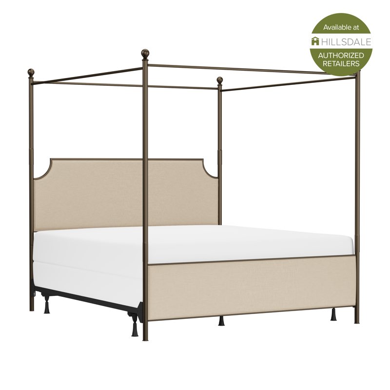 !! INCOMPLETE SET !! McArthur Metal Canopy Bed