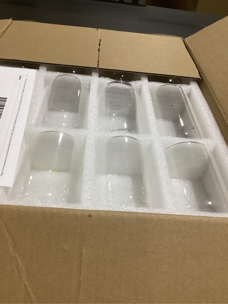 Condition photo showing Good Condition for glass bud vases set of 9 - clear flower vases for centerpieces, small glass vase modern bud vase for wedding party dining table centerpieces, living room decorative, home decor 9 pcs