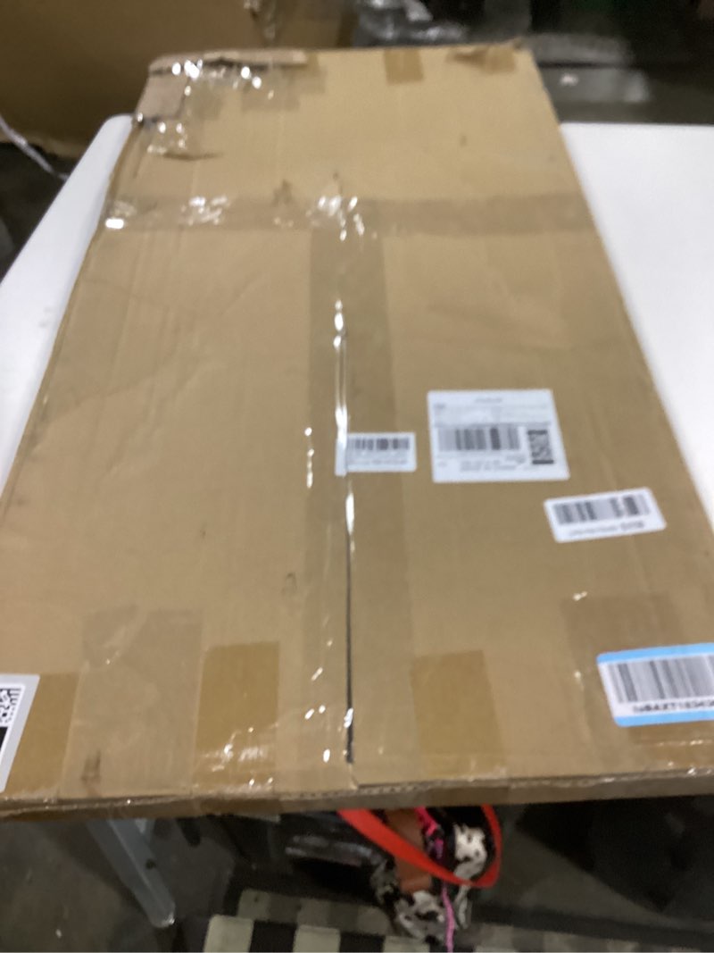 Condition photo showing As Is for KREATIVE ARTS Black and White Misty Foggy Mountain Landscape Canvas Wall Art - Breathtaking Scene of