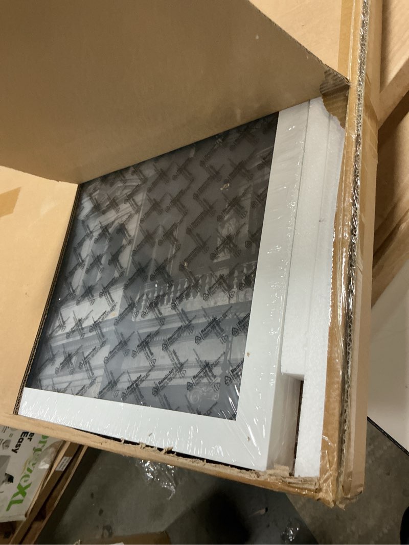 Condition photo showing Good Condition for 24x36 Poster Frame 2 Pack, White Poster Frame 24 x 36 inches for Pictures and Art Prints, 36x24 Picture Frame Horizontal or Vertical Wall Mounting White 24x36