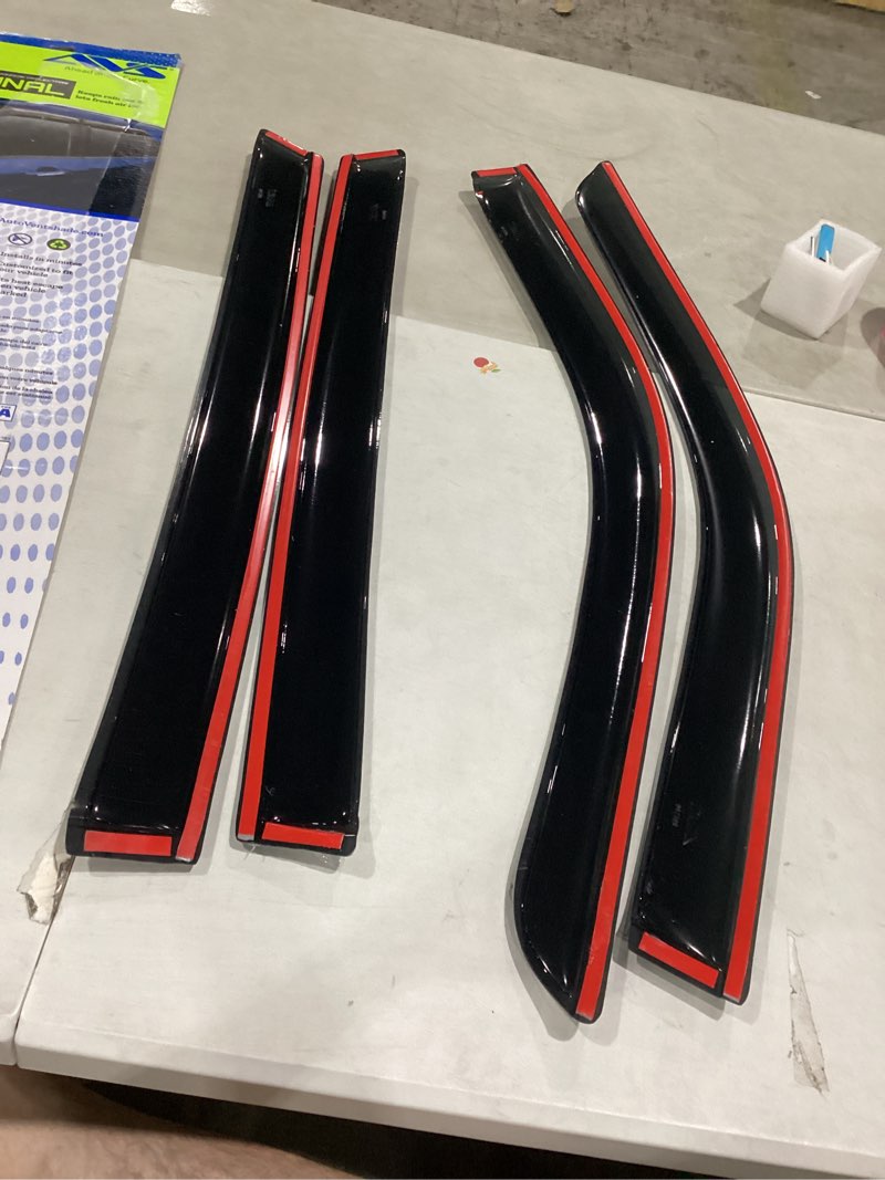 Window visors/rain quards
