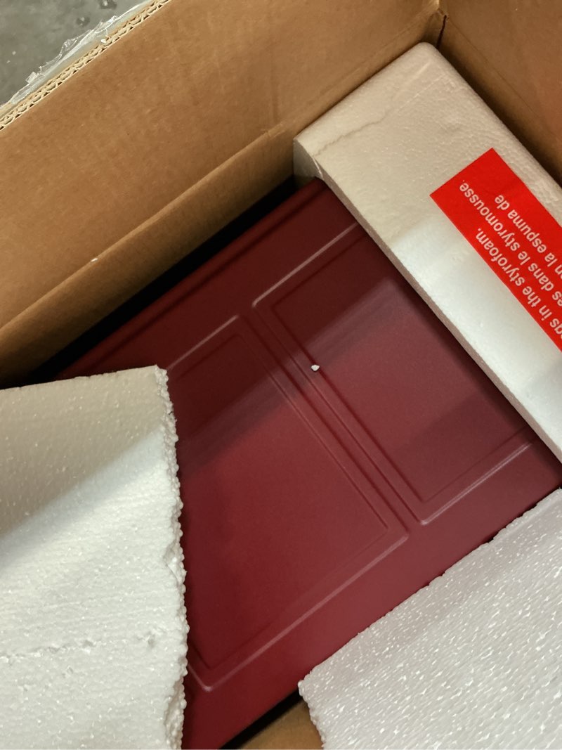 Condition photo showing As Is for duraflame Infrared Quartz Electric Stove Heater - DFI-591-03 - Cinnamon