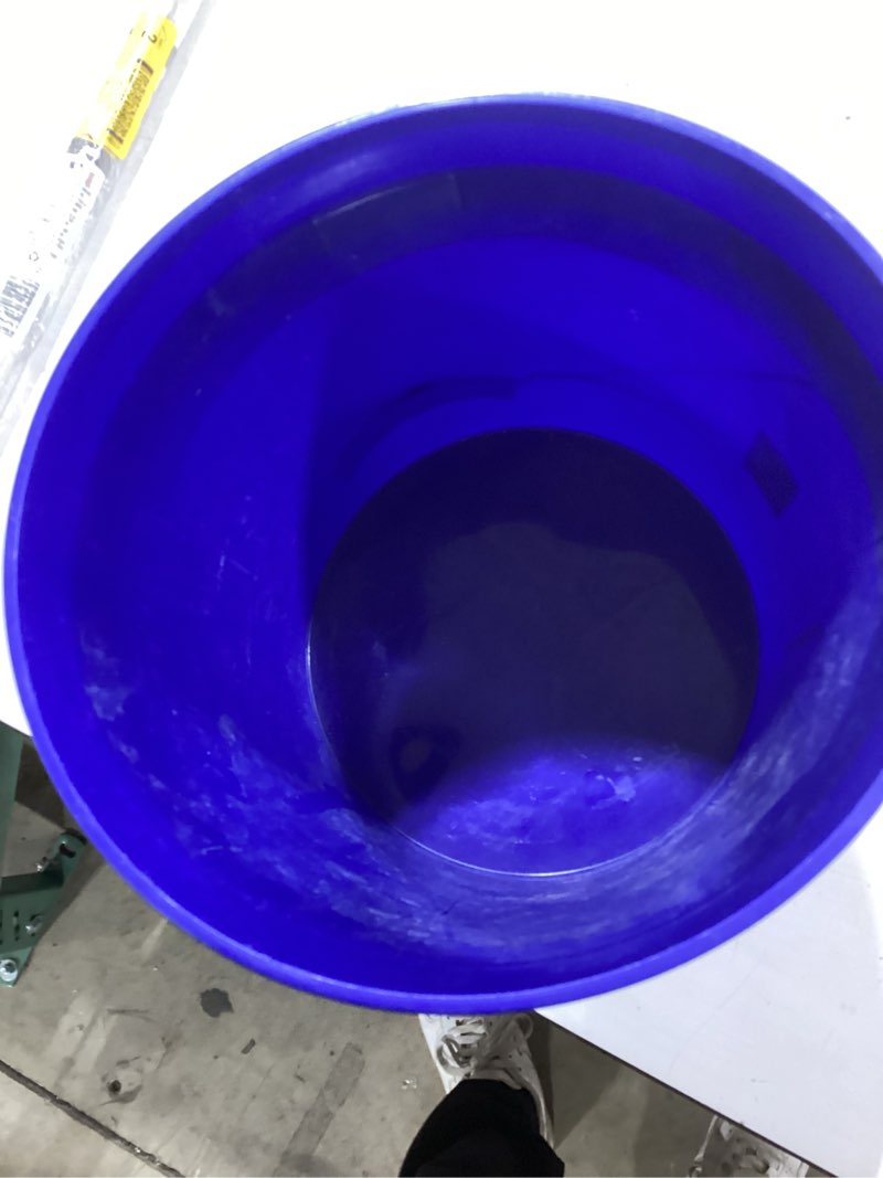 Condition photo showing Good Condition for lowe's 2-gallon plastic blue general bucket