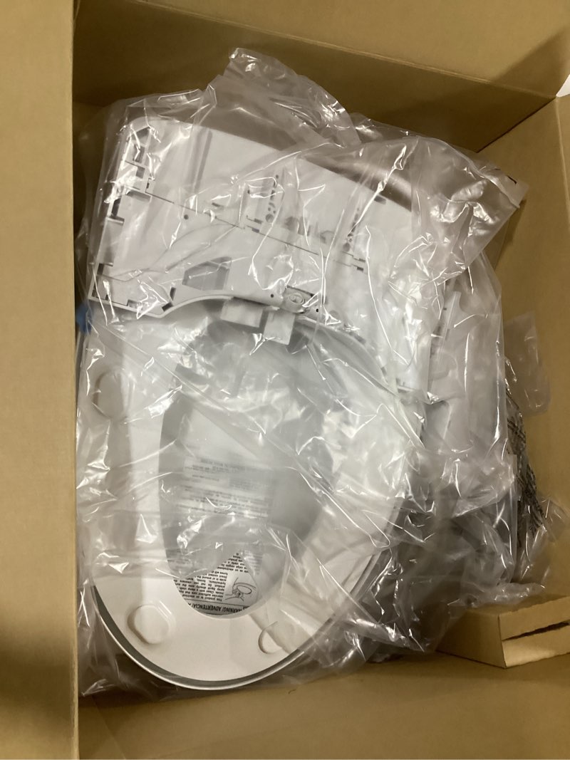 Condition photo showing Good Condition for TOTO® WASHLET® S2 Electronic Bidet Toilet Seat with Instantaneous Water Heating, PREMIST and EWATER+ Wand Cleaning, Elongated, Cotton White - SW3346#01 Cotton White Elongated Contemporary Lid