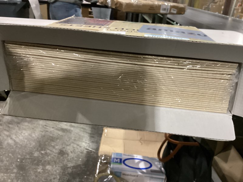 12 pack 12x20x1/8 inch basswood sheets, maprial smooth 2mm plywood for laser cutting, unfinished woo