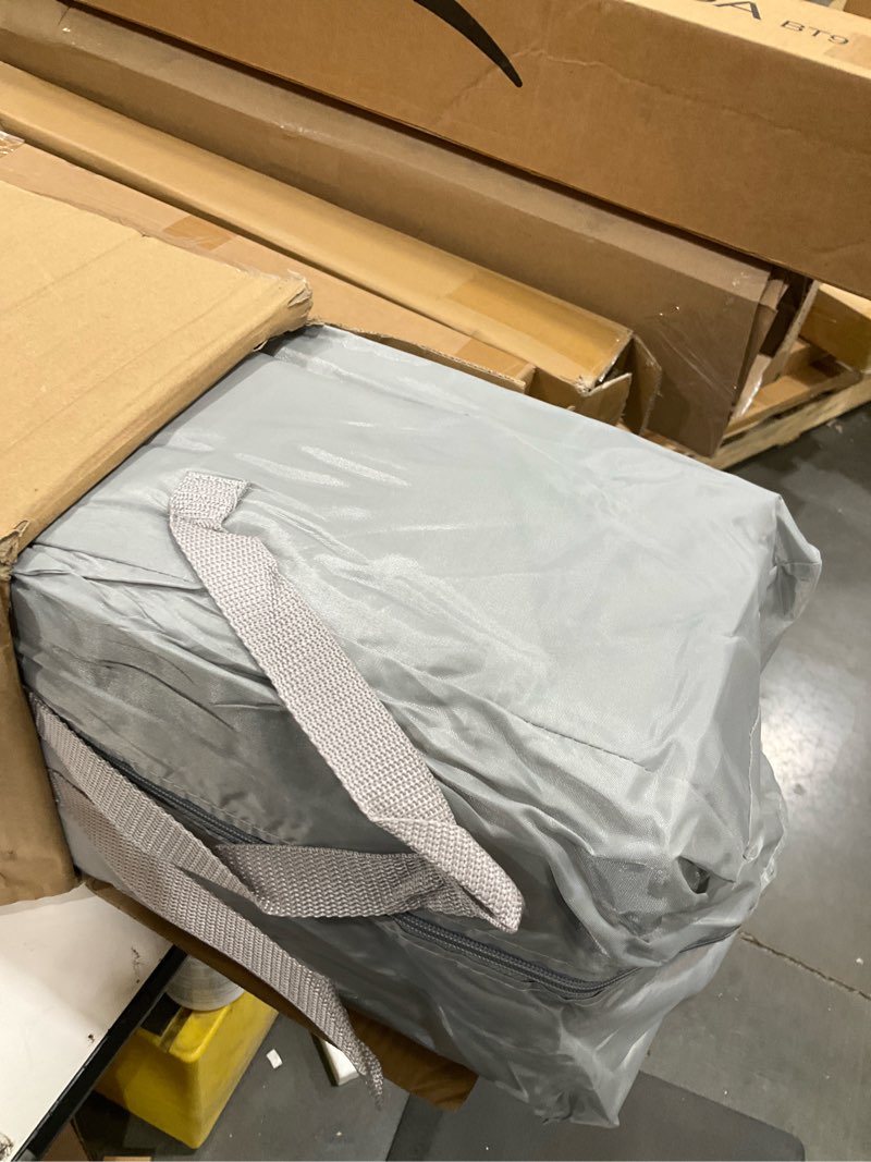 Condition photo showing Good Condition for BABELIO Foldable Baby Playpen with Mat, 54.5" × 54.5" Portable Playard for Babies and Toddlers, No Assembly Required, Indoor & Outdoor Kids Safety Play Pen Area, Travel Fence, Grey Grey with Mat 54.5*54.5*31