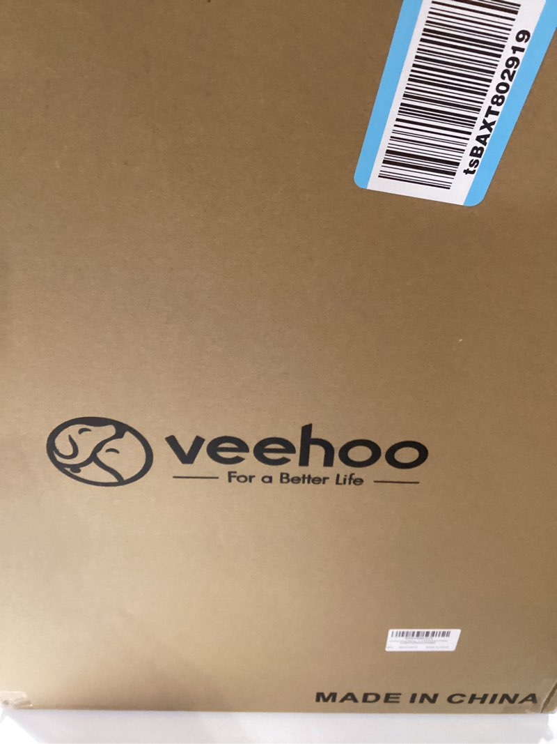 Veehoo Dog Ramp for Bed Couch Height Adjustable from 17" to 23", Foldable Stairs for Dogs to Get on 