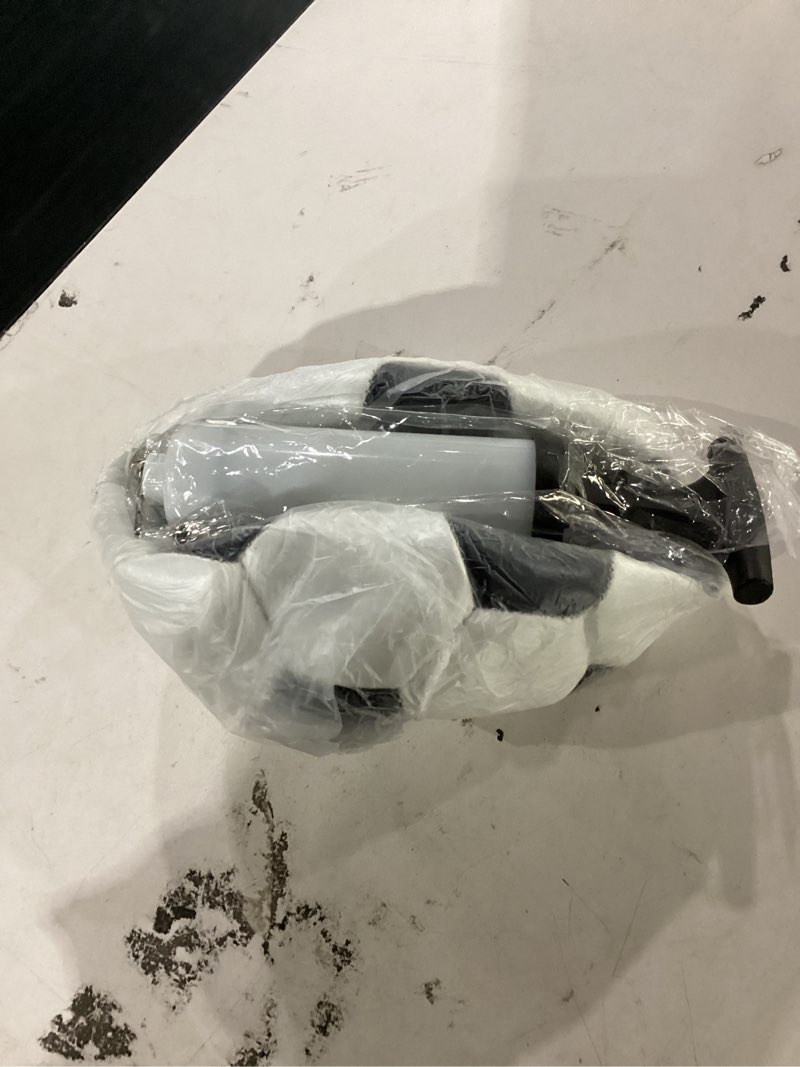 Condition photo showing New/Like New for soccer ball size 2,3,4,5 with pump needle classic white black thicker pu tight weaved suitable for youth boy league game trainning practice or gift white black size 2