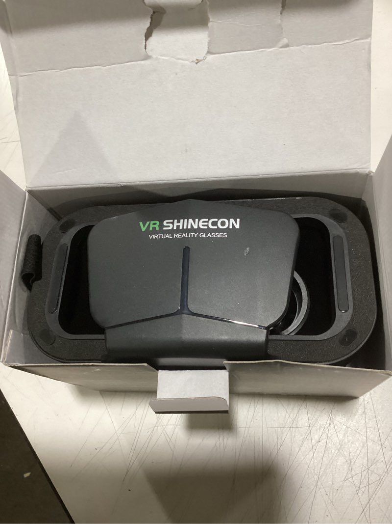 Condition photo showing Good Condition for virtual reality vr headset 3d glasses,support 4.7-7 inch version virtual reality glasses stereo headphones 3d glasses, vr glasses for tv, movies, video games(black)