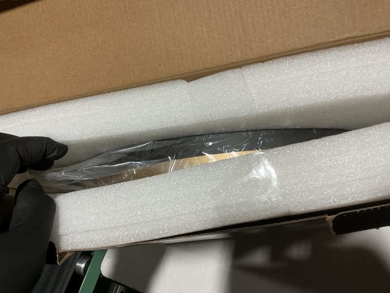 Condition photo showing Good Condition for 18 Inch Flush Mount Ceiling Light with Remote Control & Night Light, 5CCT Dimmable Ceiling Light Fixture, 43W 4300LM 2700K-6500K Adjustable LED Ceiling Lights for Bedroom Kitchen Living Room 18 Inch Black Gold