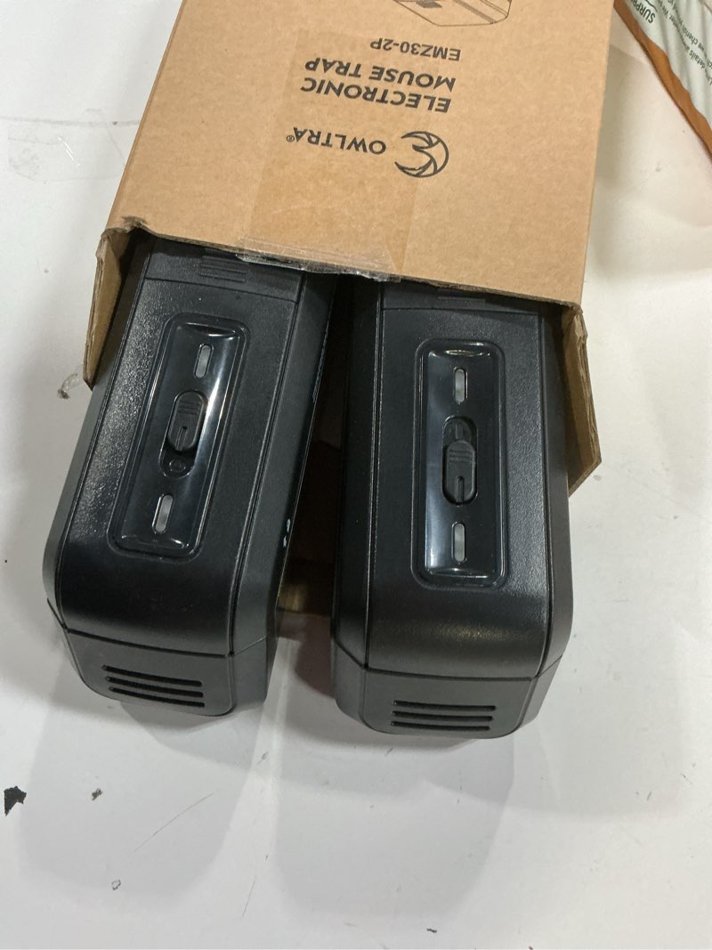 Condition photo showing Good Condition for owltra ow-2 indoor electric mouse trap 2 pcs, instant kill rodent zapper with pet safe trigger, black 2 pack electric mouse trap