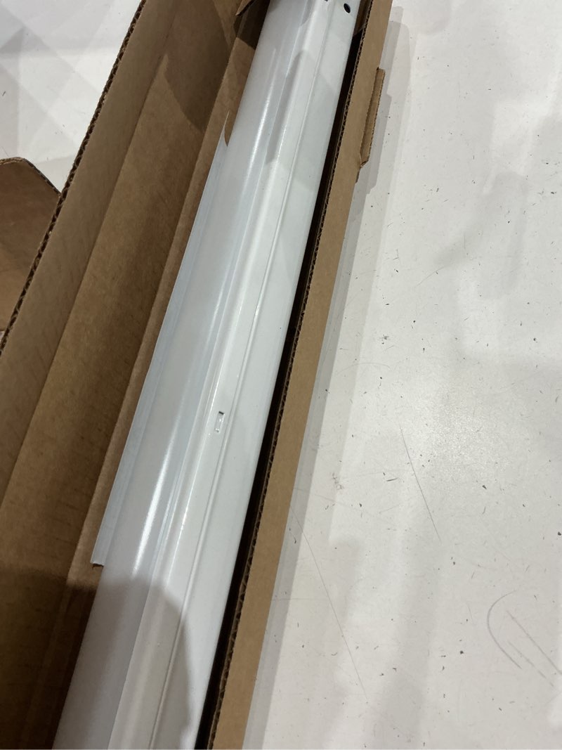Condition photo showing Good Condition for lithonia lighting 2ft light fixture, led strip light, 120v, 4000k cool white light, 2-foot, 1-light, white (mnsl l23 1ll 120v 40k 80cri m6)