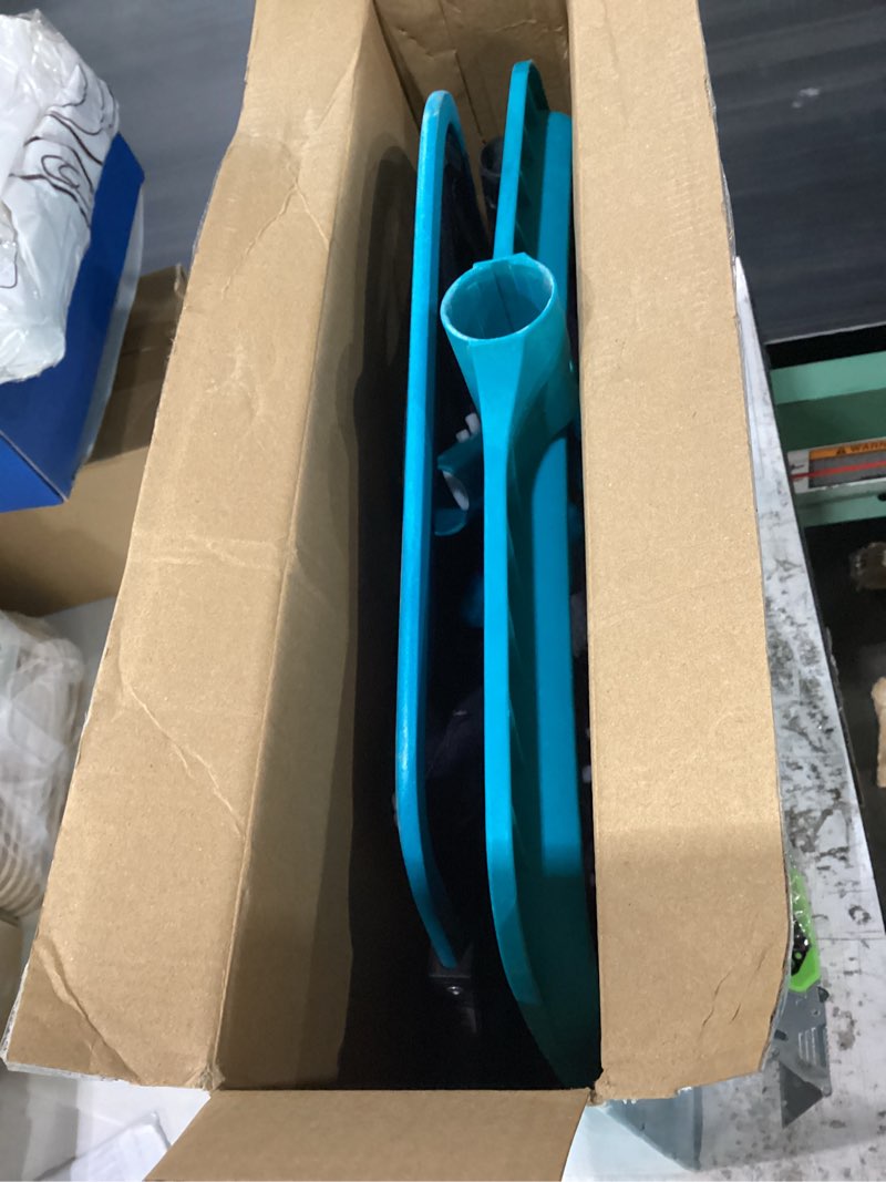 Condition photo showing New/Like New for sepetrel deluxe swimming pool cleaning kit including 2 brush heads, 2 pool skimmer nets(no pole)